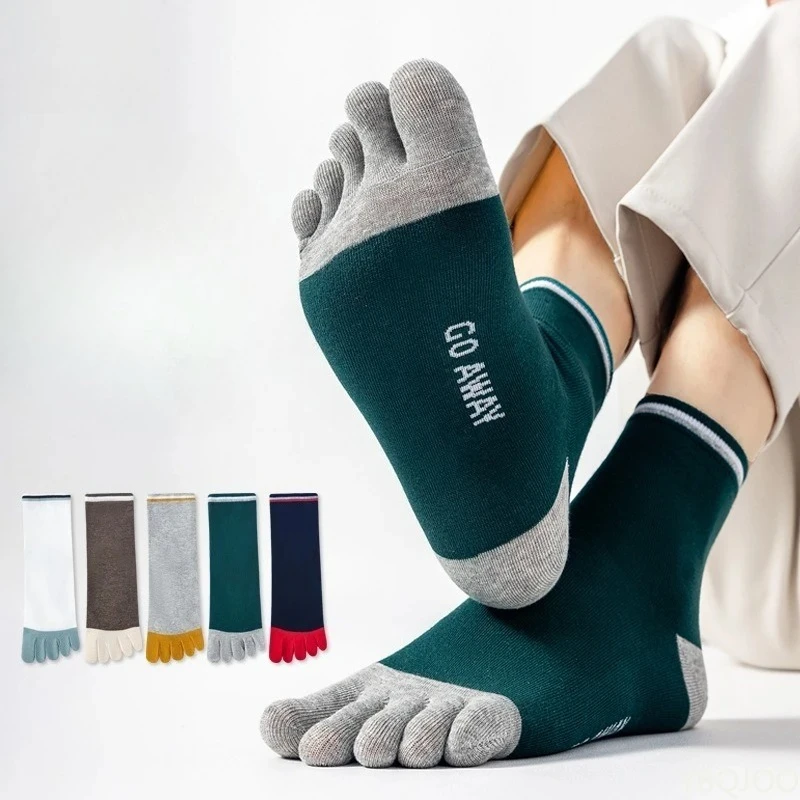 Pipe Bending Spring - 5 Pares de Meias Masculinas de