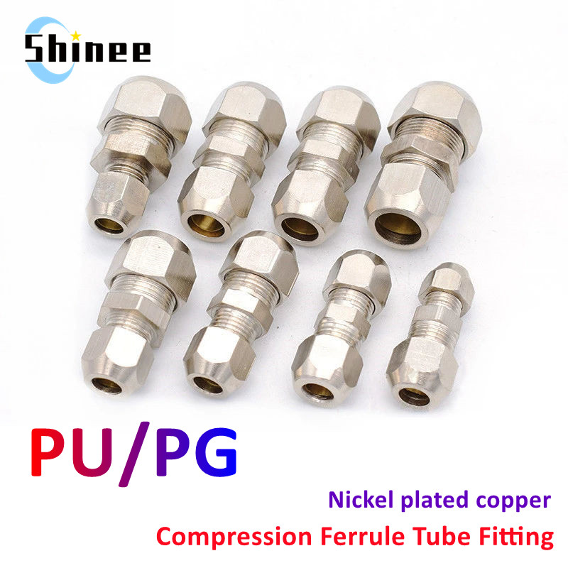 Compression Fitting Brass - Encaixe de tubo de virola de