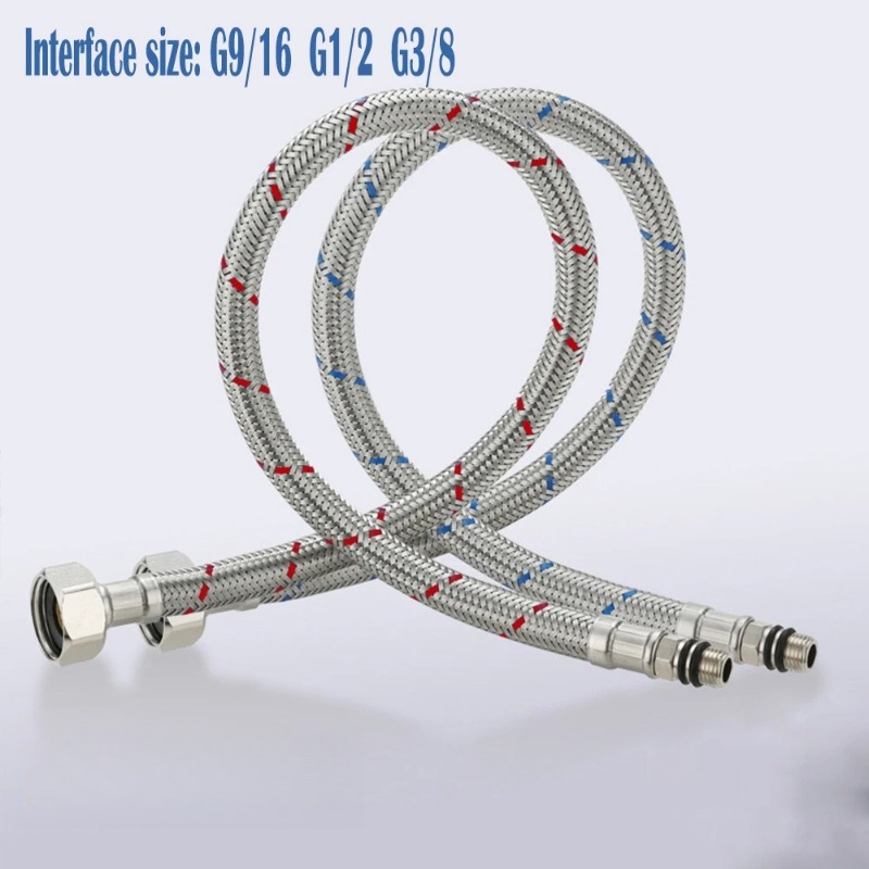2 Peças Mangueiras Flexíveis T - Flexible Hose Braided avaliação e preço