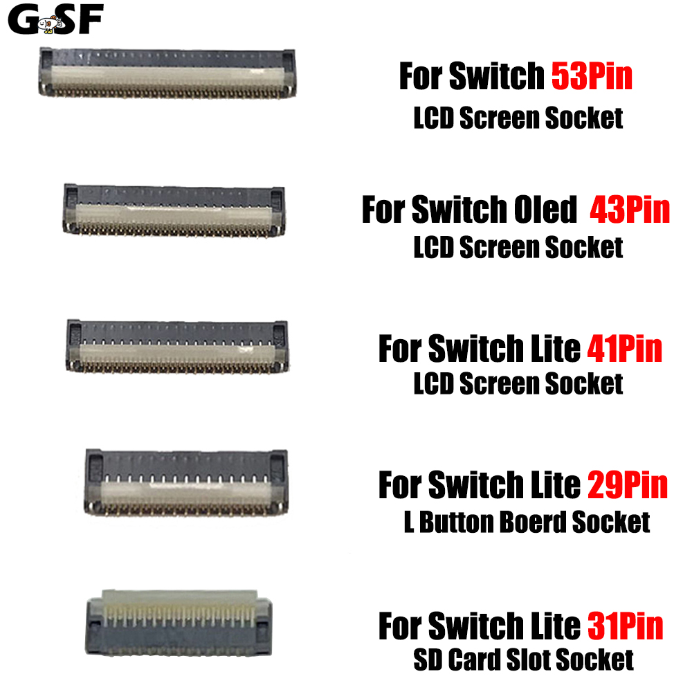 5 pçs nova tela lcd fpc fita c - Push Fit Connector avaliação e preço