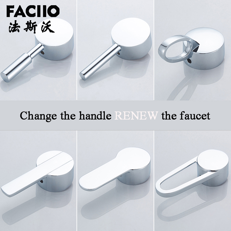 FACIIO-Punho cromado para torn - Basin Mixer Cartridge avaliação e preço