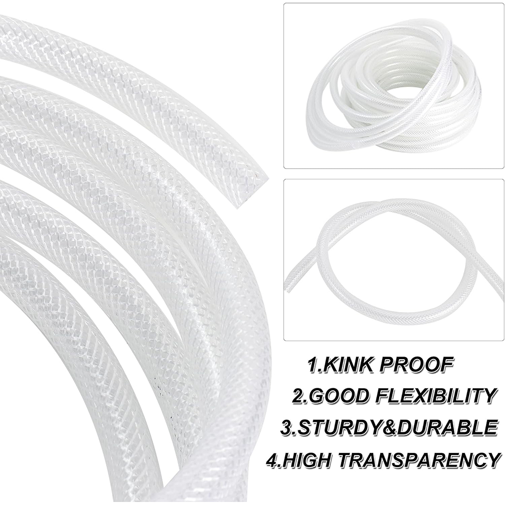 Tubo de vinil flexível de pvc  - Flexible Hose Braided avaliação e preço