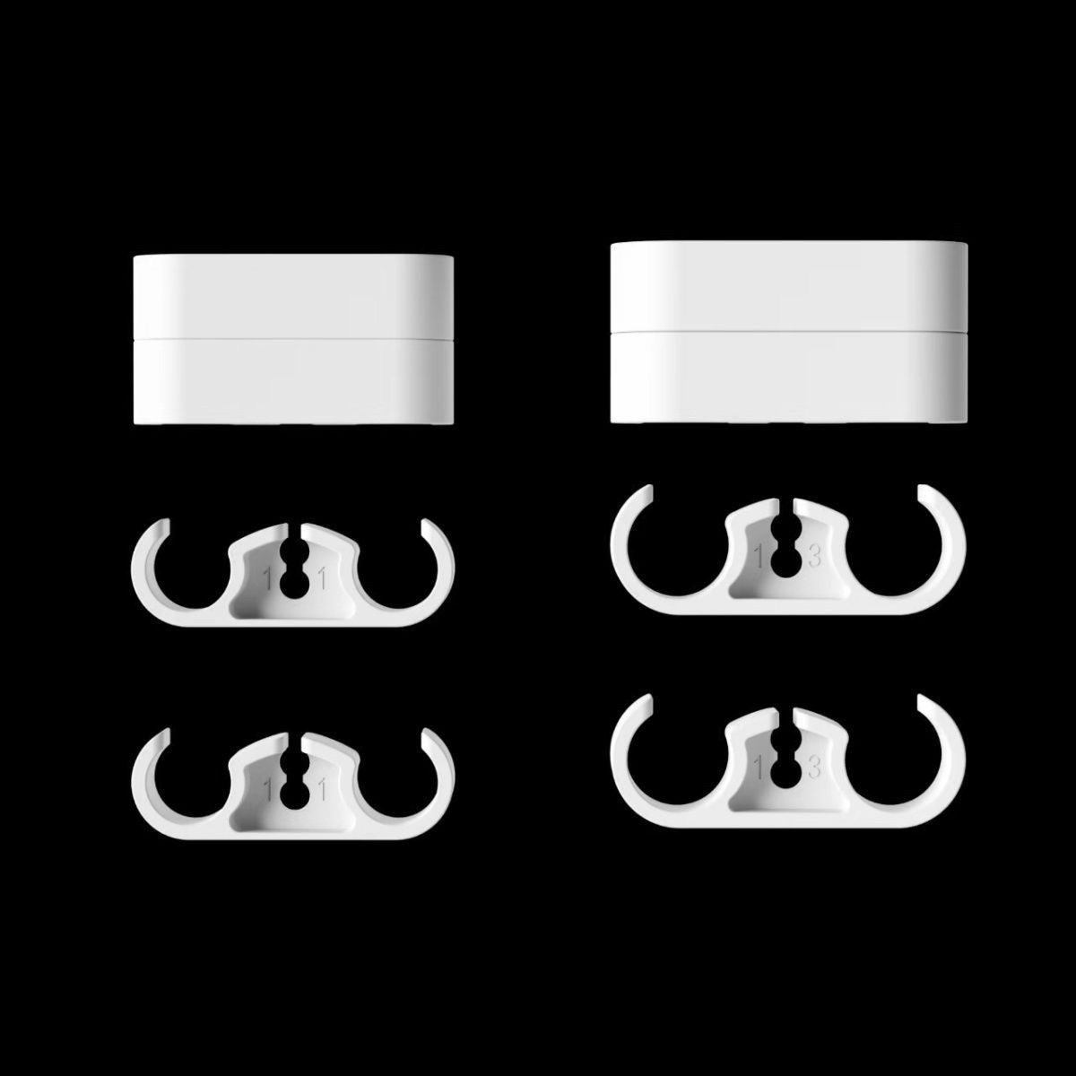 Presilha organizadora de cabos - Plastic Pipe Clip avaliação e preço