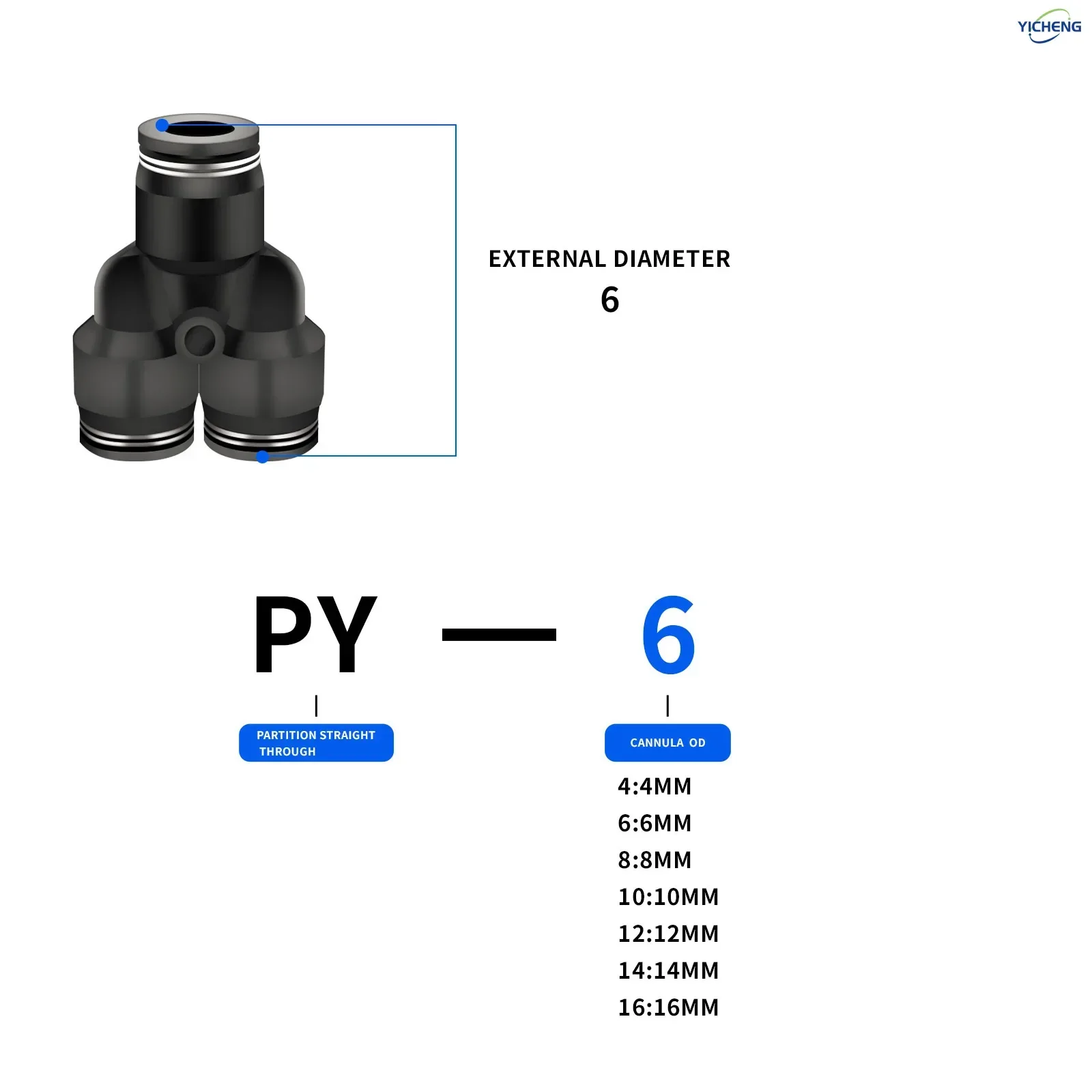 Conector de mangueira pneumáti - Push Fit Connector avaliação e preço