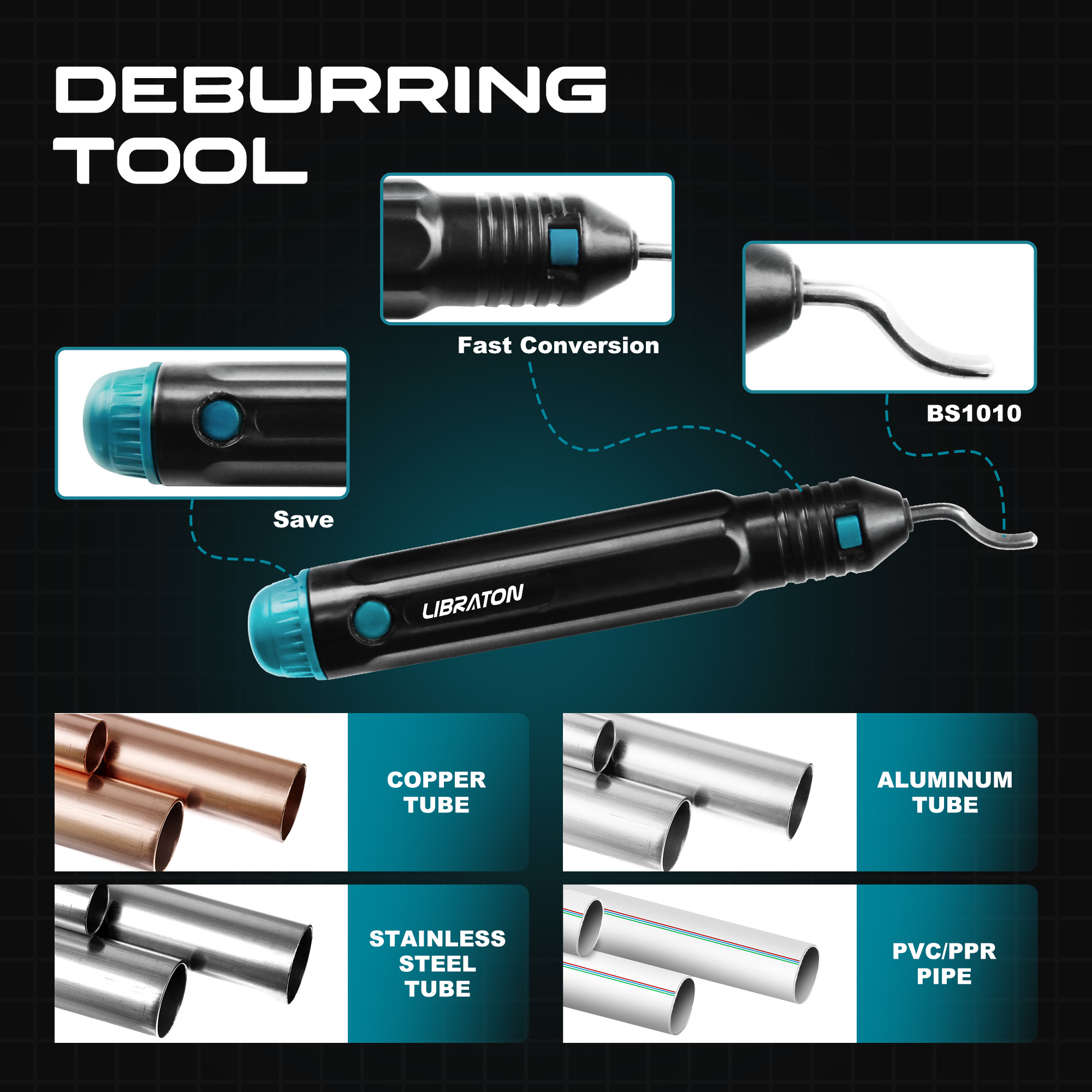 Cortador de tubos LIBRATON com - Pipe Cutter Ratchet avaliação e preço