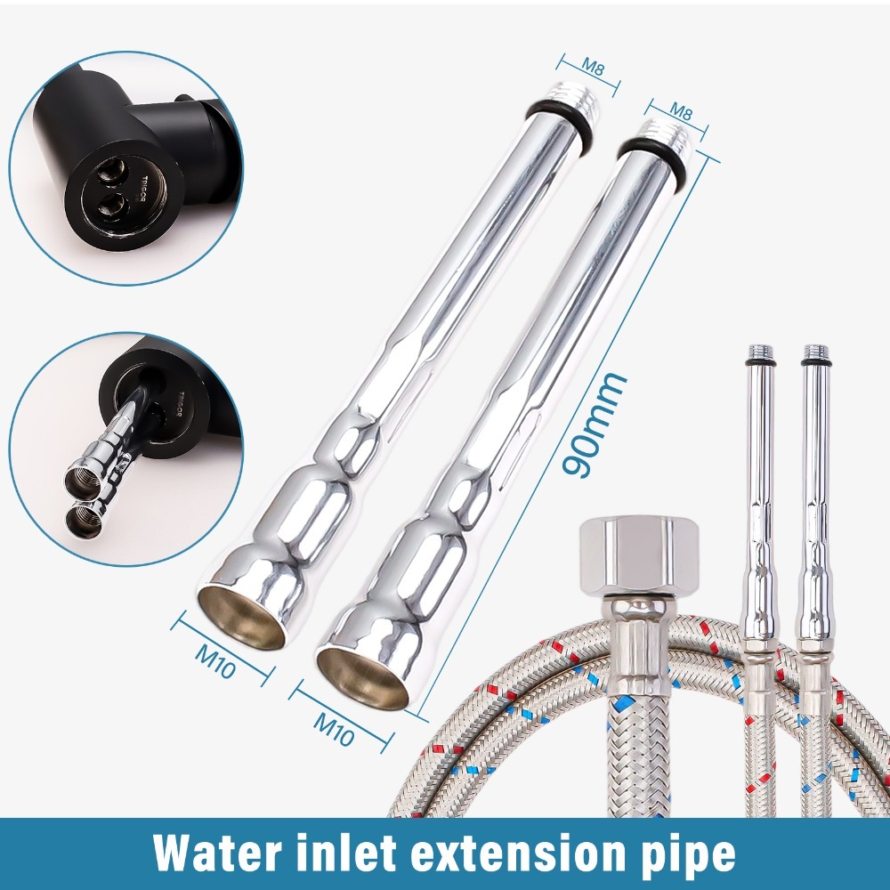 2 Peças de Mangueiras Flexívei - Flexible Hose Braided avaliação e preço