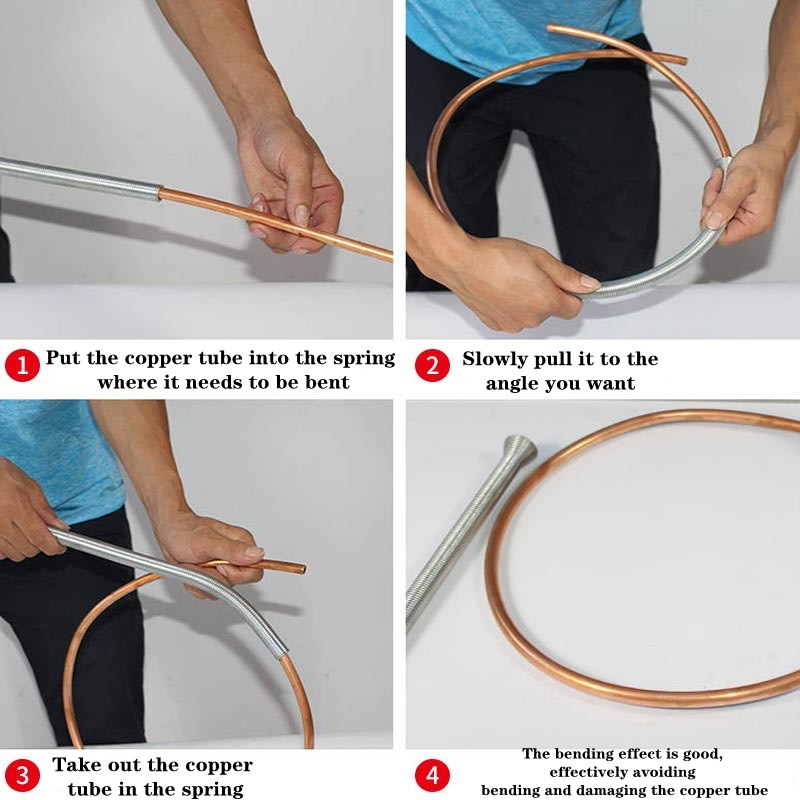 Dobrador de tubos de cobre par - Pipe Bending Spring avaliação e preço