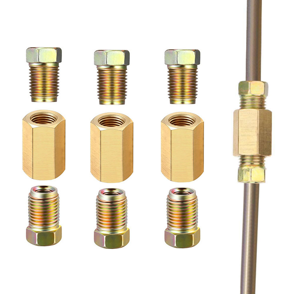 Latão Brake Line Tubo de compr - Compression Fitting Brass avaliação e preço