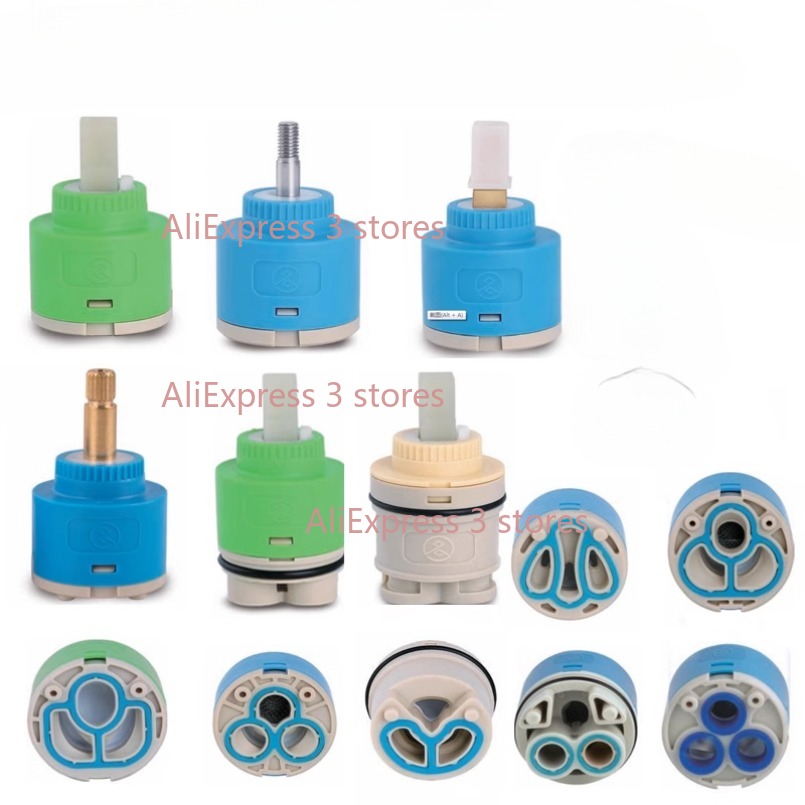1 pçs 35/40mm substituição car - Basin Mixer Cartridge avaliação e preço